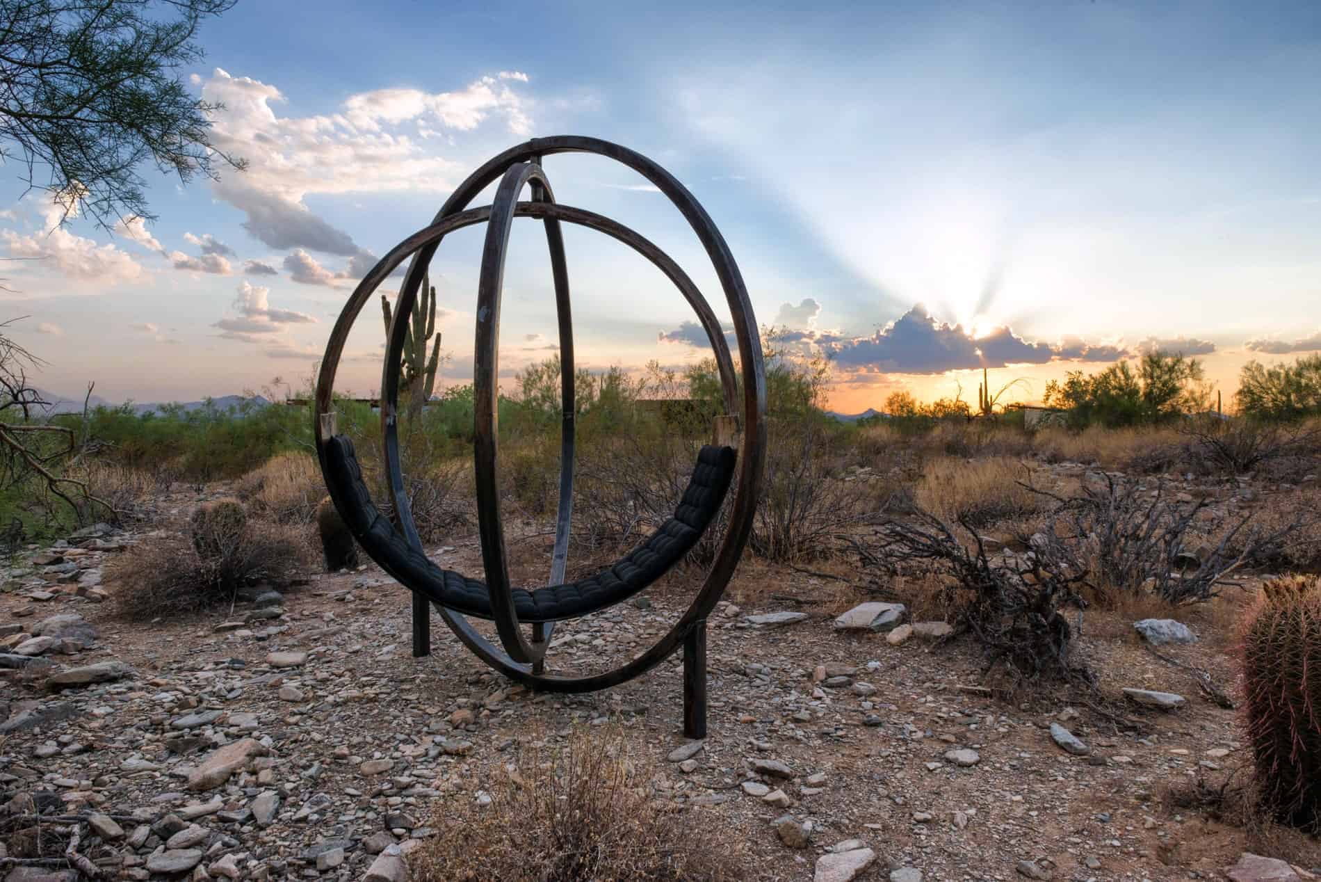 Etazin chair at Taliesin West